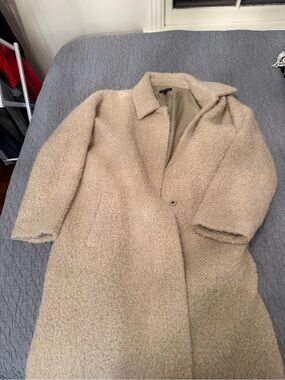 Eileen fisher alpaca pea coat